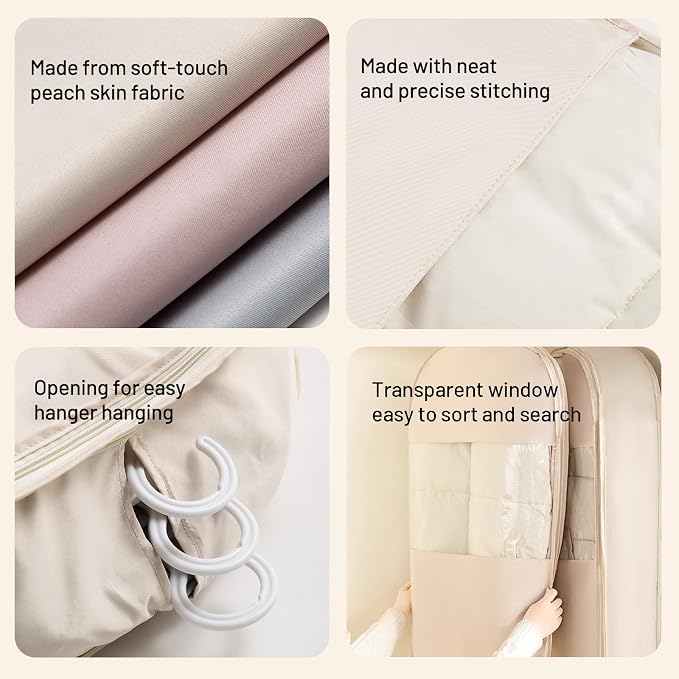 Space Saving Hanging Compression Garment Bag - Image 6