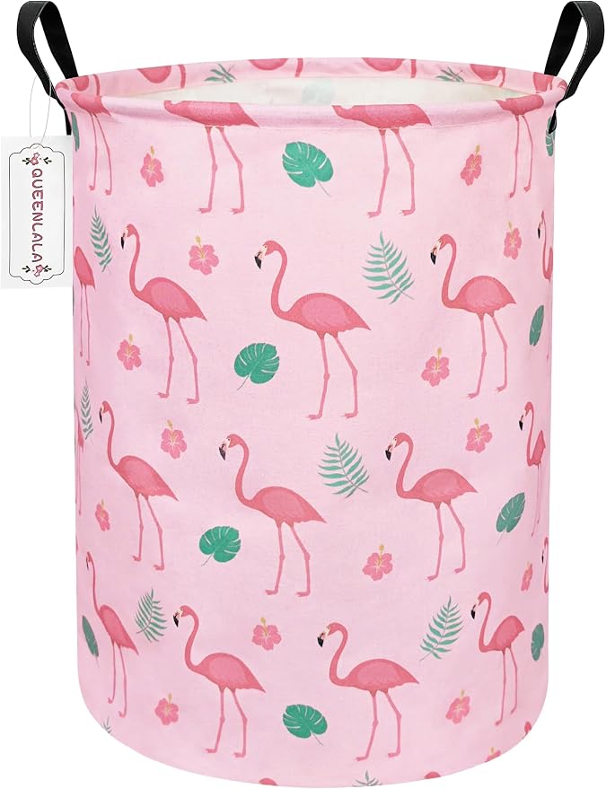 QUEENLALA Large Storage Basket, Laundry Hamper/Bathroom/Home Decor/Collapsible by QUEENLALA