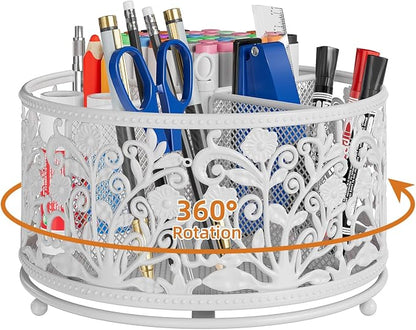 EKNITEY Rotating Mesh Desk Organizer by EKNITEY