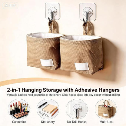 2Pcs Small Hanging Basket, Wall Basket, Hanging Basket - Image 7