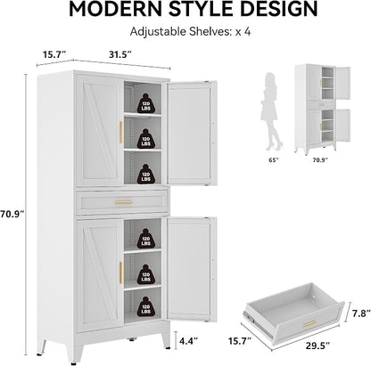COFaR 71" Tall Pantry Cabinet - Image 2