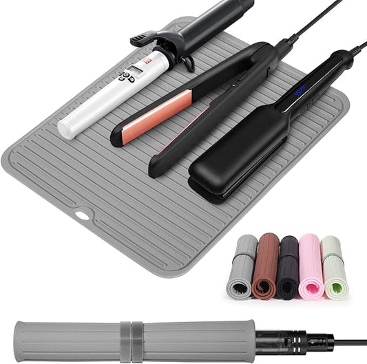 Quccefods Heat Resistant Large Silicone Mat by Quccefods