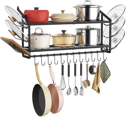 VOPEAK 30" Pot Rack Wall Mounted - Image 8