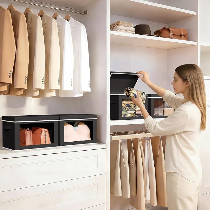 Homsorout Storage Bins with Lids - Image 5