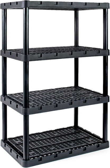 Gracious Living 3 Pack XL Heavy-Duty Storage Shelves, Knect-A-Shelf 4-Shelf - Image 6