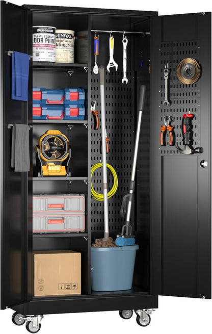 SUXXAN Broom Closet Storage Cabinet by SUXXANFurniture