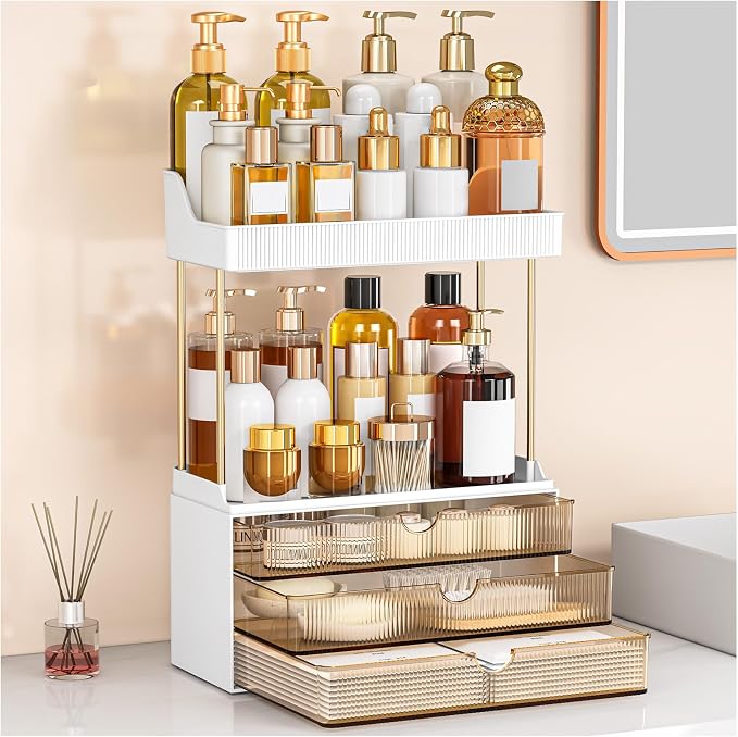 Bathroom Organizers and Storage by shoeboxesanddeskorganizers
