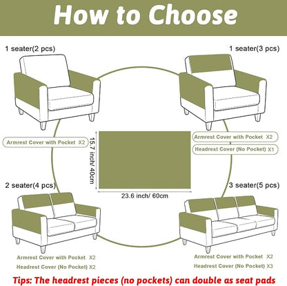 Universal Sherpa Recliner & Armchair Covers - Image 5