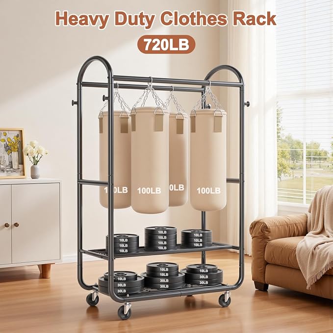 EAGMAK Heavy Duty Clothing Racks - Image 2