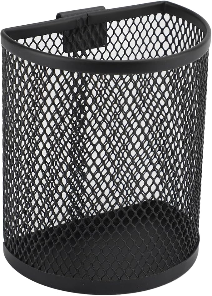 AYNEFY Wall Mounted Pencil Holder, Mesh Stainless Steel Pen Basket by AYNEFY