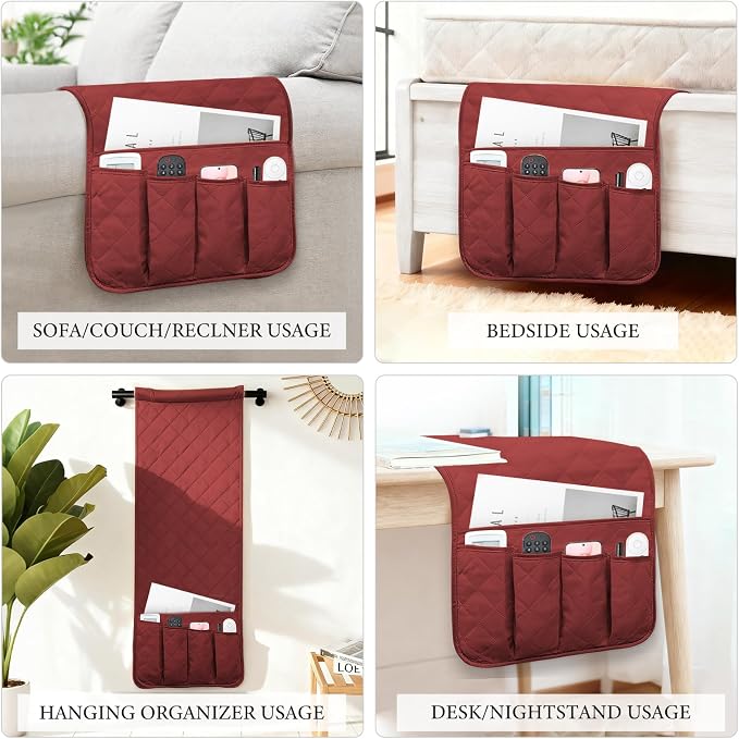 Armchair Caddy for Recliner, Couch Caddy Storage Organizer - Image 5