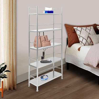 5-Tier Stainless Steel Shelf, Heavy Duty Storage Rack - Image 4