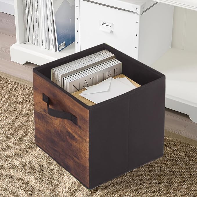 ShellKingdom Storage Bins, Foldable Fabric Storage Cubes And Cloth Storage - Image 7