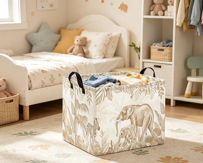 Rectangular Baby Kids Storage Basket - Image 5