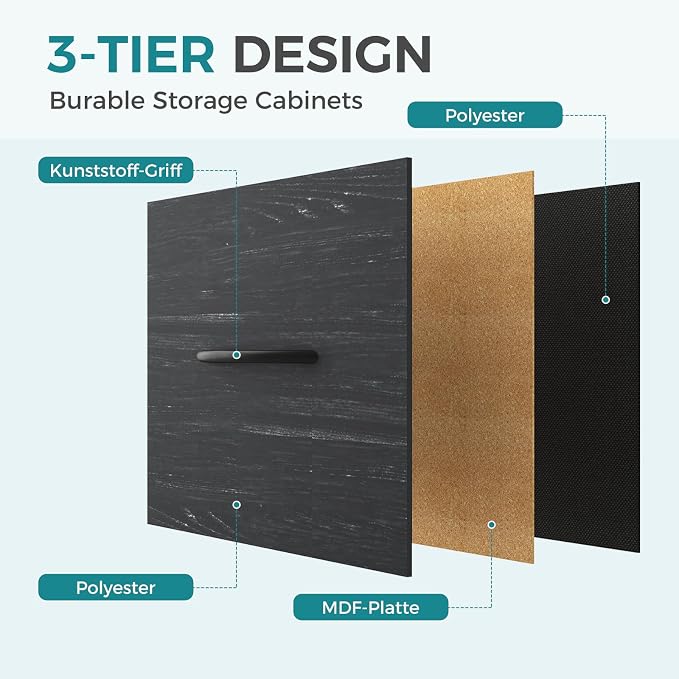 OLIXIS Dresser for Bedroom, 8 Storage Drawers, Tall Fabric Tower Organizer | - Image 5