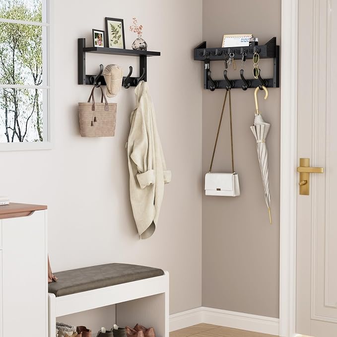 Evermagin 35" Coat Rack Wall Mount - Image 3