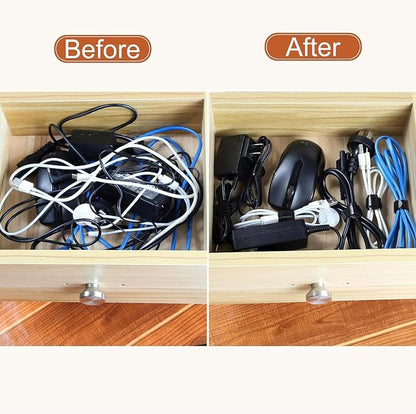 MVYC 200PCS Reusable Cable Ties Wire Ties Cord Organizer Cable Organizer - Image 4