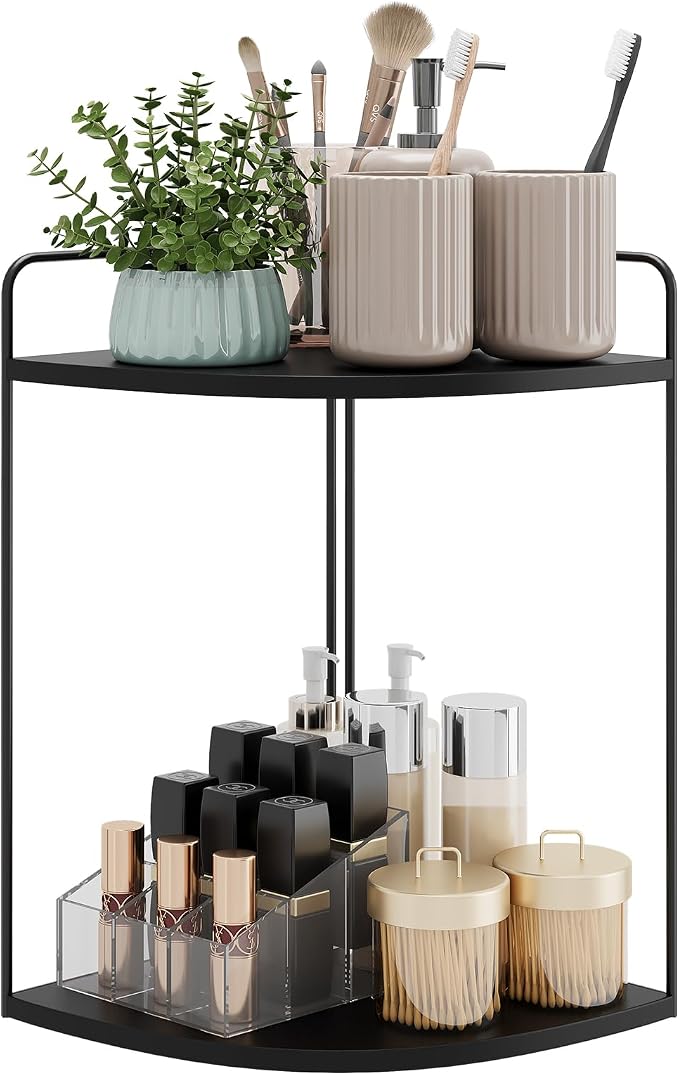 Bathroom Counter Organizer, Countertop Organizer, Vanity Organizers, Bathroom by ForestAngle