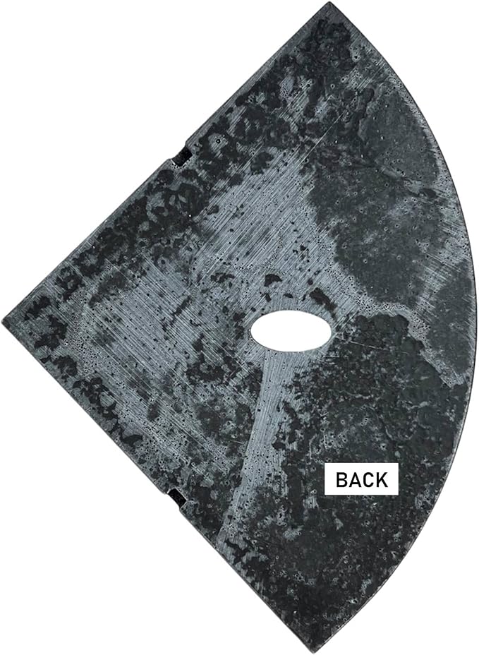 Tenedos Resin Decor 8 Inches Corner Shower Shelf – Black Flatback 9x9 Wall - Image 7