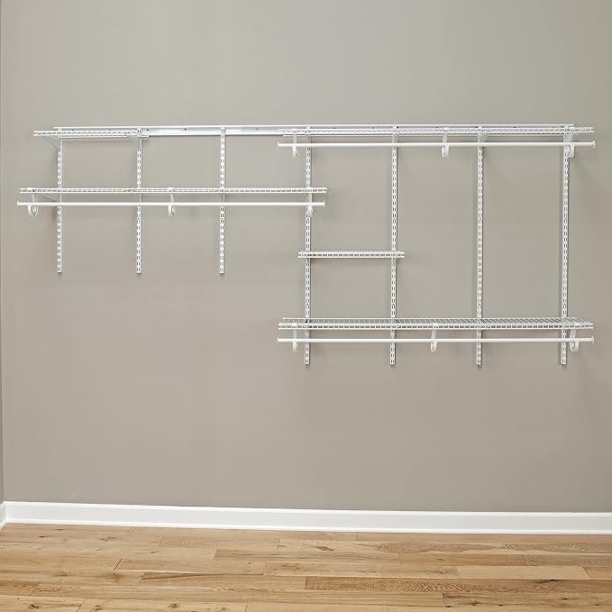 ClosetMaid ShelfTrack Wire Closet Organizer System, Adjustable from 7 to 10 Ft. - Image 10