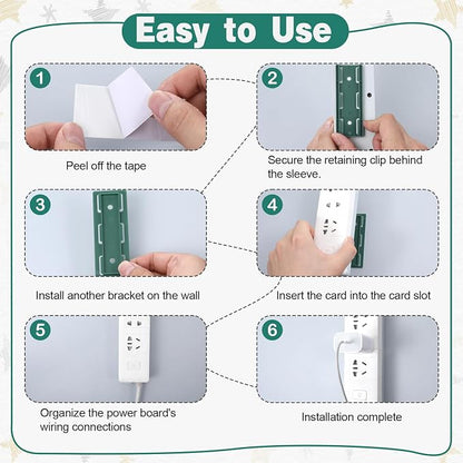 Self Adhesive Power Strip Holder - Image 4