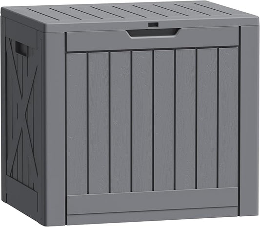 Flamaker Resin Deck Box 40 Gallon Waterproof Outdoor Storage Box | Indoor by Flamaker