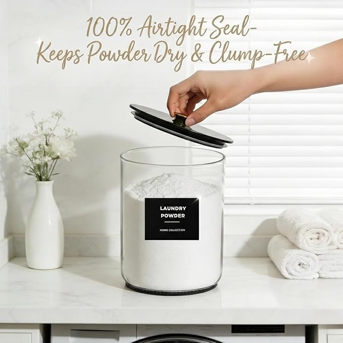 1 Gallon Glass Laundry Detergent Dispenser - Image 5