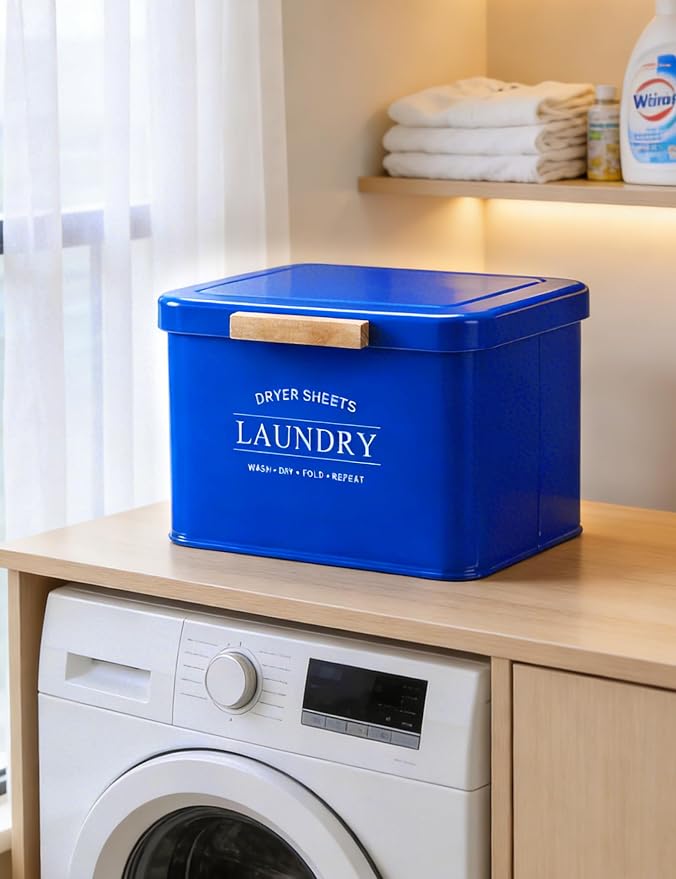 Dryer Sheet Holder with Hinged Lid - Image 6