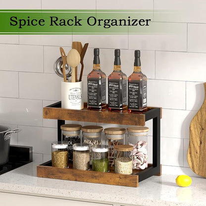 MARTY 2 Tier Spice Rack Organizer - Image 2