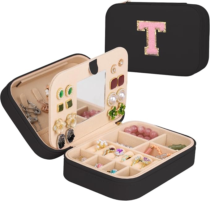 TopPerfekt Travel Jewelry Case, Jewelry Box by TopPerfekt