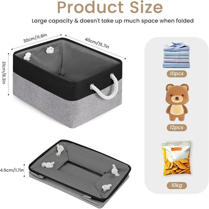 15.7x11.8x8.26 Inch Fabric Large Storage Bins - Image 6