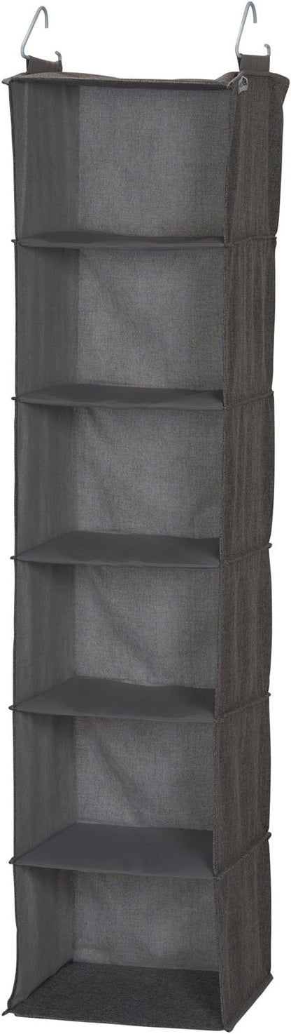 Household Essentials 6-Shelf Linen Hanging Closet Organizer by HouseholdEssentials