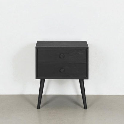 NTC Lux Nightstand with 2 Drawers, Featuring Adaptable Design, 150 lbs Load by NTC