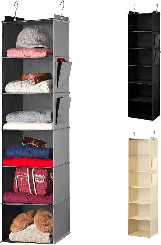 Handy Laundry Hanging Closet Organizer by Handy+Laundry