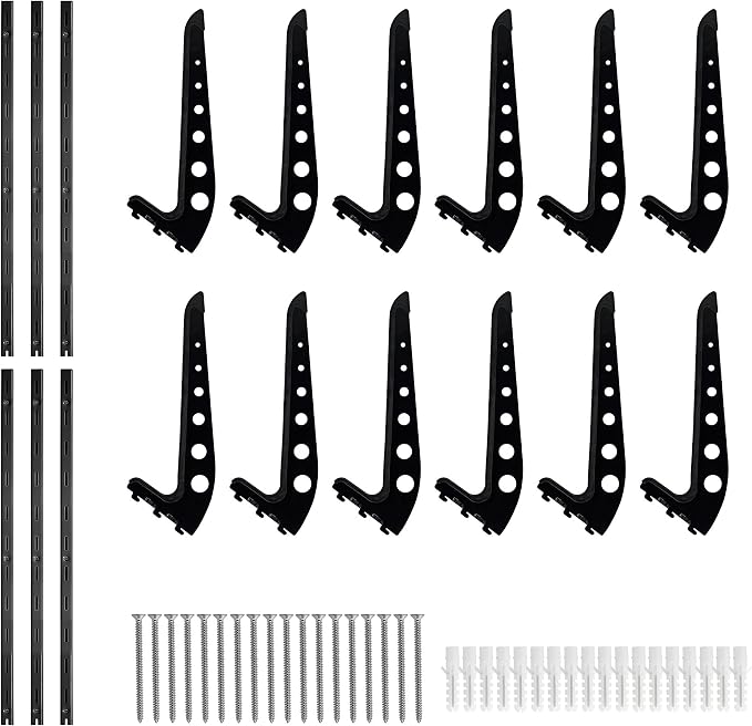 6 Board Surf Rack Wall Mount for Surfboard, Snowboard Storage Adjustable Wall - Image 7