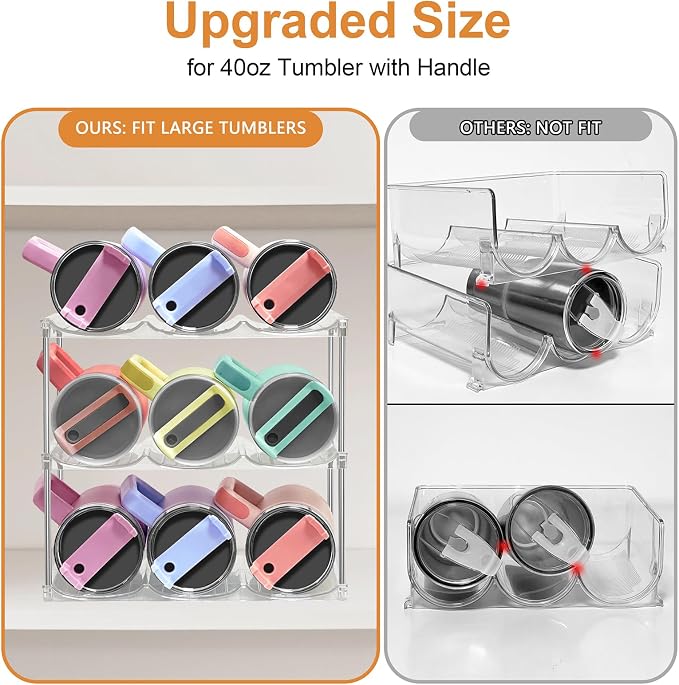 HOMECOR Water Bottle Organizer for Stanley 40 oz Tumbler - Image 4