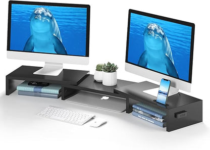 BONTEC Dual Monitor Stand Riser by BONTEC