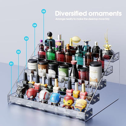 Acrylic Display Shelf, Risers Display Stands, Perfume Organizer, Cupcake Stand - Image 3