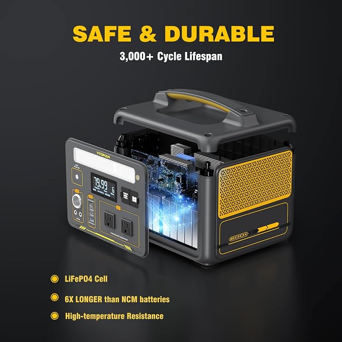 VTOMAN Jump 600X Solar Generator - Image 3