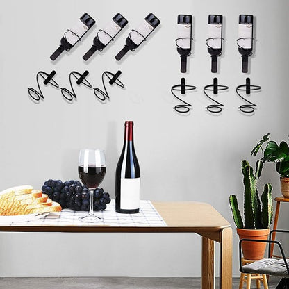 MOCOUM 6 Pack Wall Mounted Wine Racks - Image 4