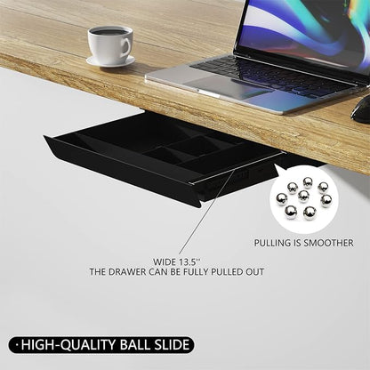 Under Desk Mounted Sliding Pull-out Drawer - Image 5