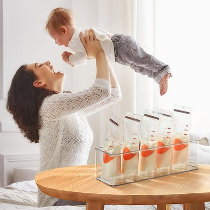 Hudgan 4 Pcs Storage Container Breastmilk - Image 5