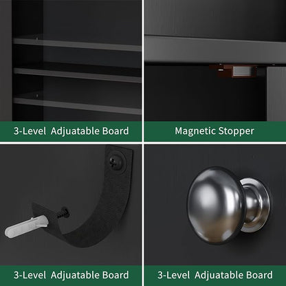 Nuturelly Over The Toilet Storage Cabinet, Bathroom Storage Organizer - Image 5