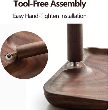 Solid Black Walnut Wooden Key Tray, Key Bowl - Image 8