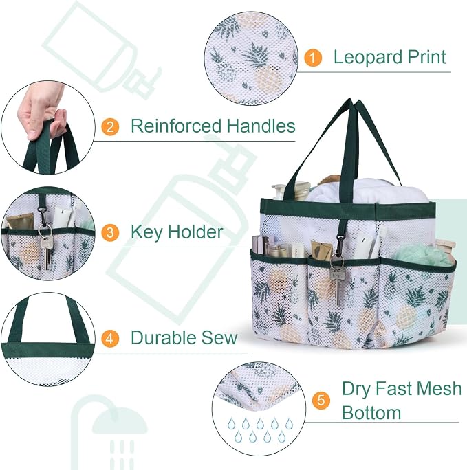 F-color Shower Caddy Portable - Image 3