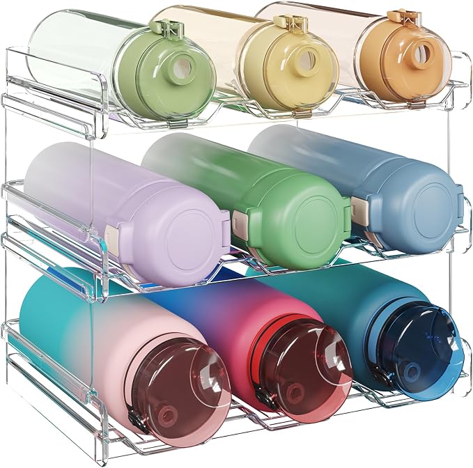 Lifewit 3 Tier Stackable Water Bottle Organizer by Lifewit