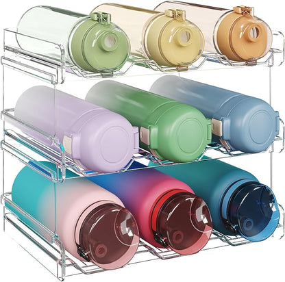 Lifewit 3 Tier Stackable Water Bottle Organizer by Lifewit