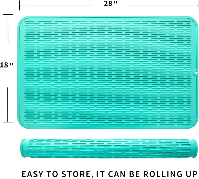 Silicone Dish Drying Mat for Multiple Usage, Easy clean, Eco-friendly, - Image 2