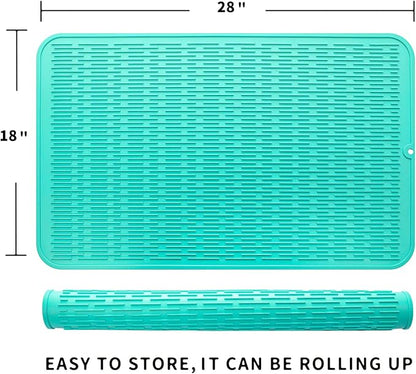 Silicone Dish Drying Mat for Multiple Usage, Easy clean, Eco-friendly, - Image 2