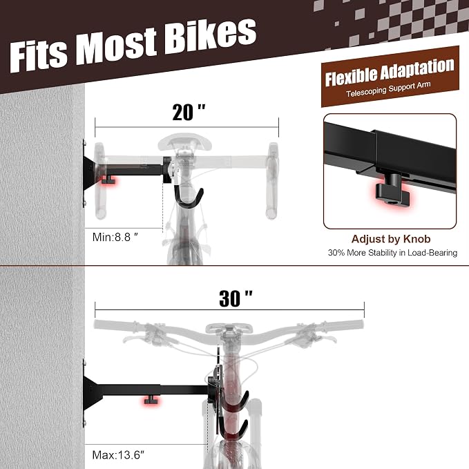 Bike Wall Mount Hanger - Image 5